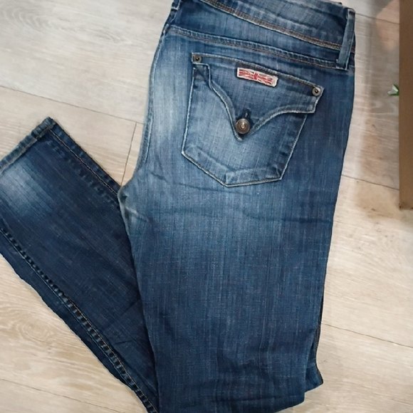 Hudson Jeans Classic Blue Straight Leg Denim - Picture 1 of 1